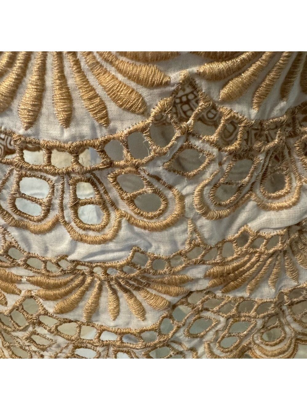 Boston Proper Top with Embroidery Details on bottom and sleeves Size S NWT - Picture 9 of 17